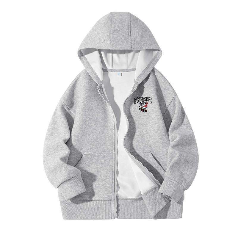 WARRIOR Kids Sweatshirts Hooded Non Detachable Moderate Stretch
