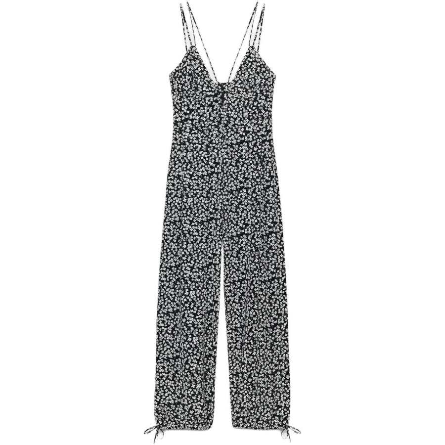 ZARA ZARA Jumpsuits Women's Black/White