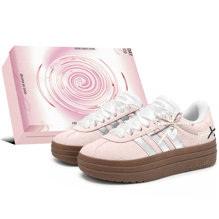 Adidas Adidas VL Court Bold German Army Trainers Women's Low Top White