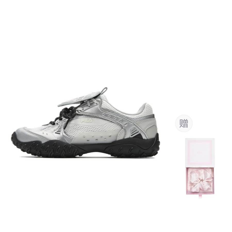 FILA ECHAPPE 2 Casual Shoes Women's Low Top White/Mist Pearl Gray