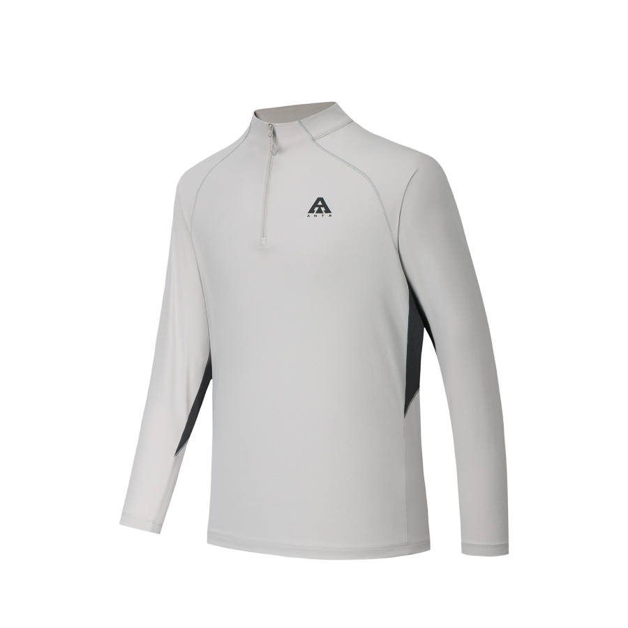 ANTA Knitwear Men's Shade 1 Gray 2 Half Turtleneck Moderate