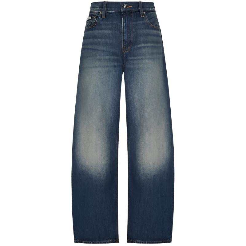 Calvin Klein Jeans Women's 46T Denim Blue Moderate Scimitar Pants