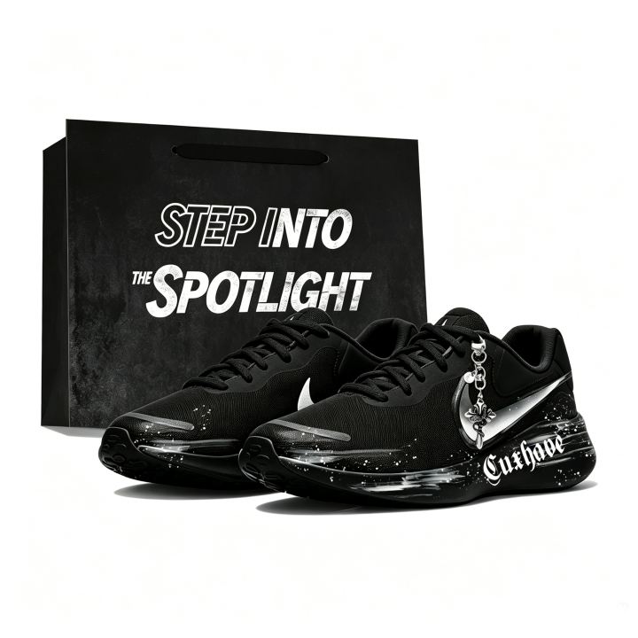 Nike Nike REVOLUTION 7 Running Shoes Men's Low Top Black White