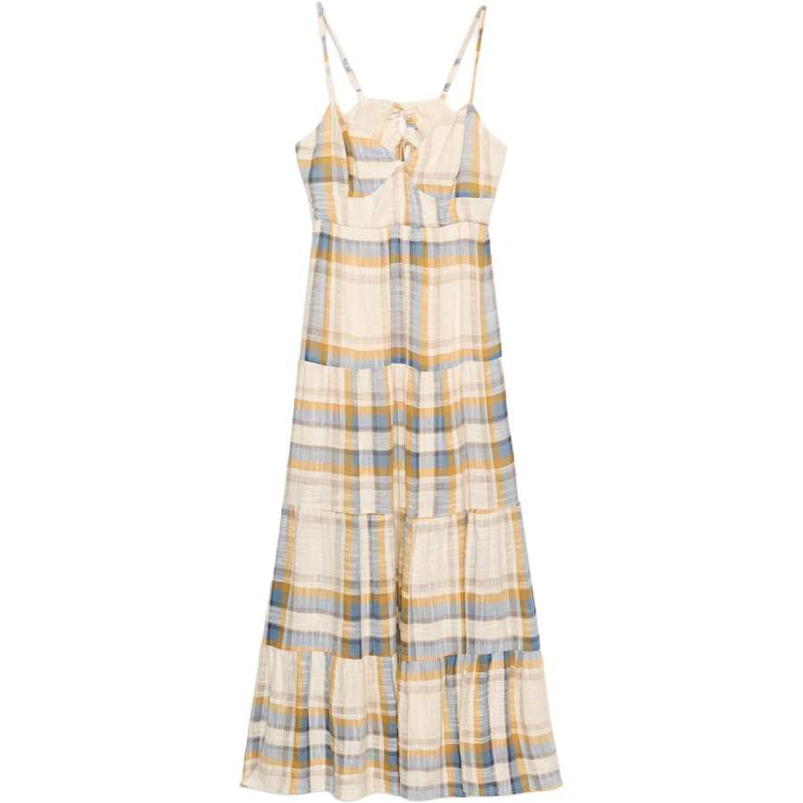 ZARA Slip Dresses Women's Light Beige Yellow/Yellow Moderate
