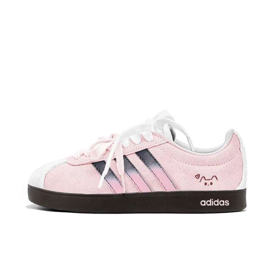 Adidas Adidas VL COURT 2.0 German Army Trainers Women's Low Top Pink