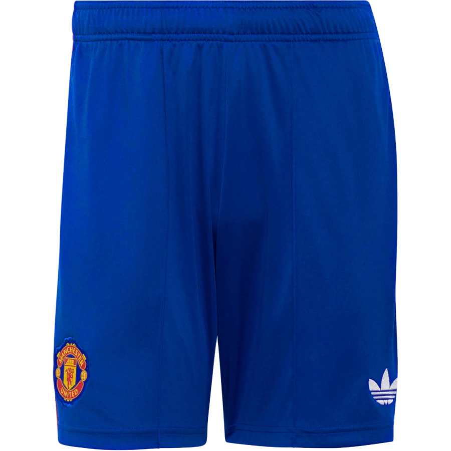 Adidas Originals Manchester United Soccer Bottoms Men's Royal Blue Moderate