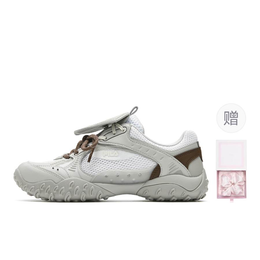 FILA ECHAPPE 2 Casual Shoes Women's Low Top Bright White/Lunar Gray