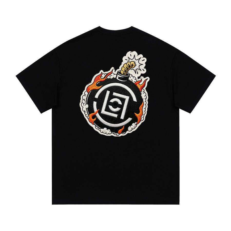 CLOT T Shirts Unisex Crew Neck Thin Straight Fit
