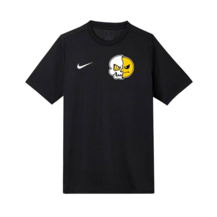 Nike Nike T Shirts Unisex Black Crew Neck Moderate Straight Fit