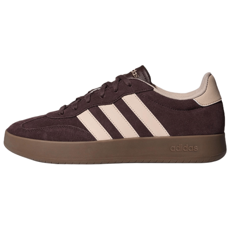 Adidas Adidas BARREDA German Army Trainers Unisex Dark Brown/Wonder Taupe/Resin Yellow