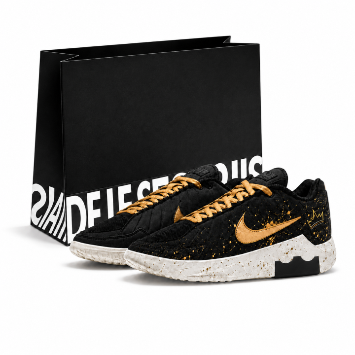 Nike Nike LEBRON WITNESS IX Basketball Shoes Men's Low Top Gold