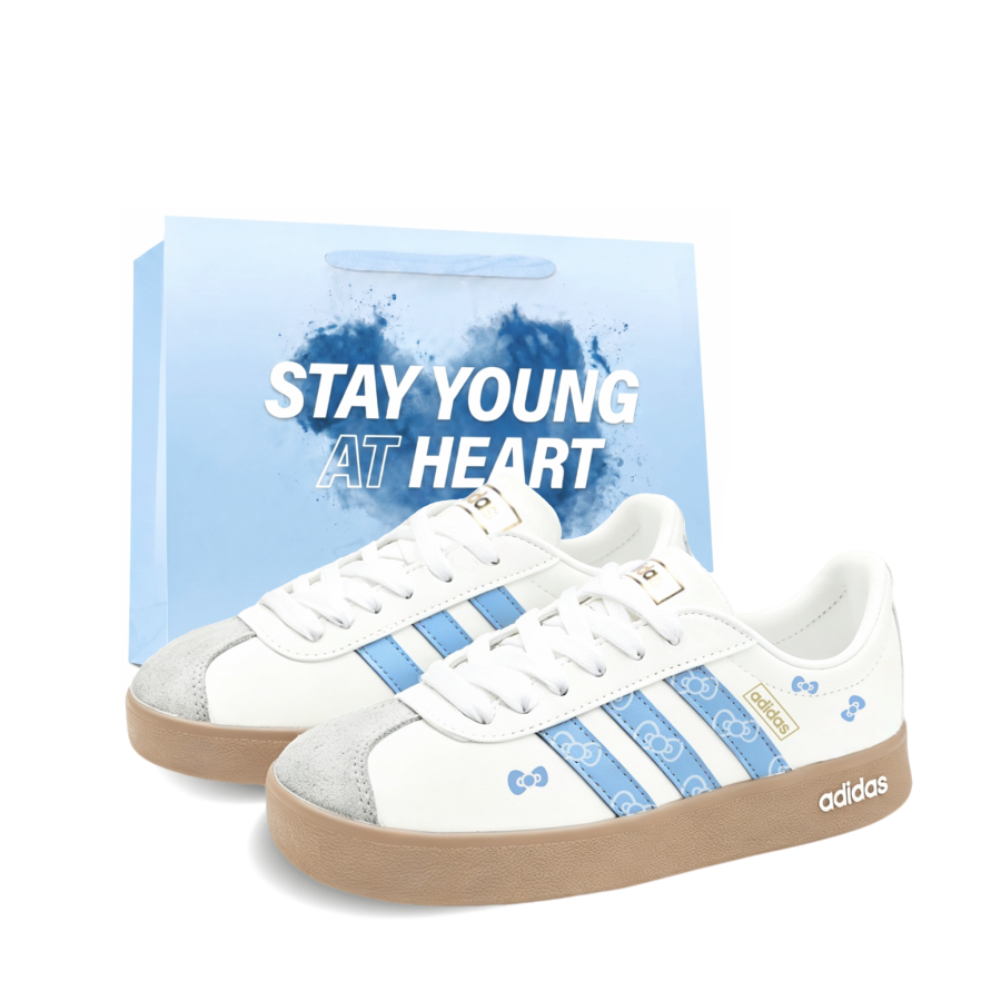 Adidas Adidas VL COURT 2.0 German Army Trainers Unisex Low Top Beige