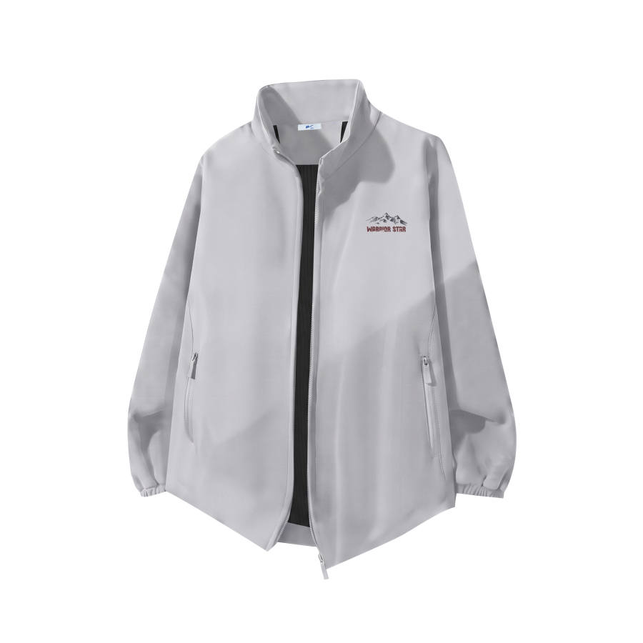 WARRIOR WARRIOR Jackets Unisex Stand Collar Moderate Straight Fit