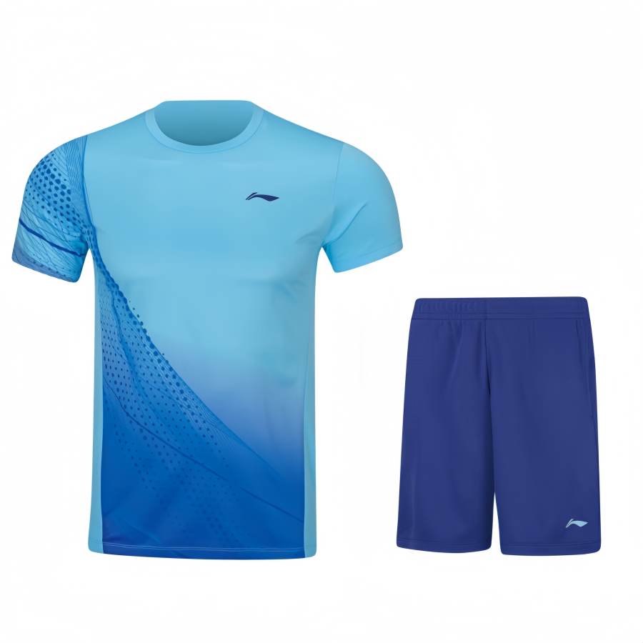 Li-Ning Li Ning Table Tennis Collection Casual Sportswear Men's Crew Neck Moderate