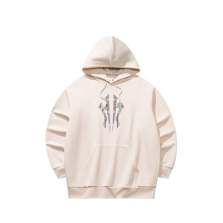 ANTA Irving Collection Sweatshirts Unisex Mud Gray 1 Hooded Non Detachable Moderate