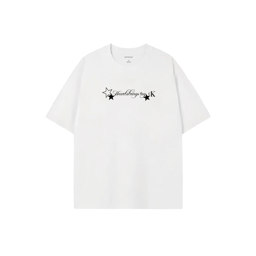 Calvin Klein T Shirts Unisex White Crew Neck