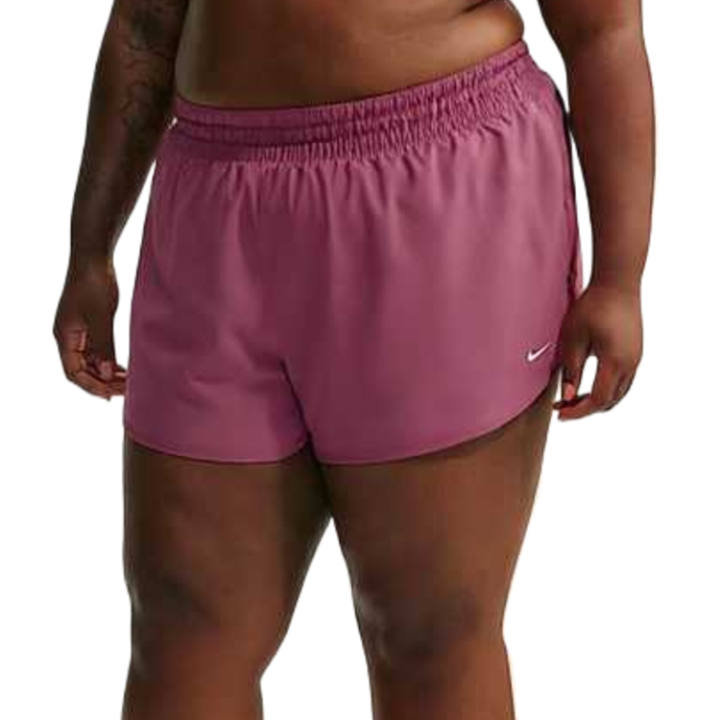 Nike Nike Dri Fit One Sports Shorts Women's Pink Mist/White