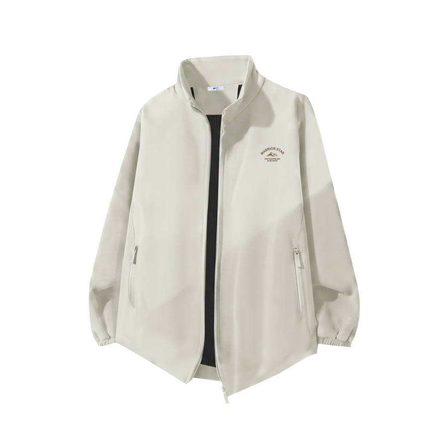 WARRIOR WARRIOR Jackets Unisex Stand Collar Moderate Straight Fit