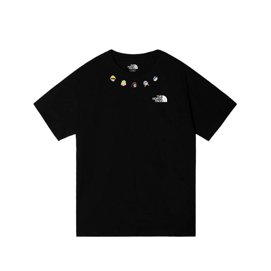 THE NORTH FACE T Shirts Unisex Black Crew Neck