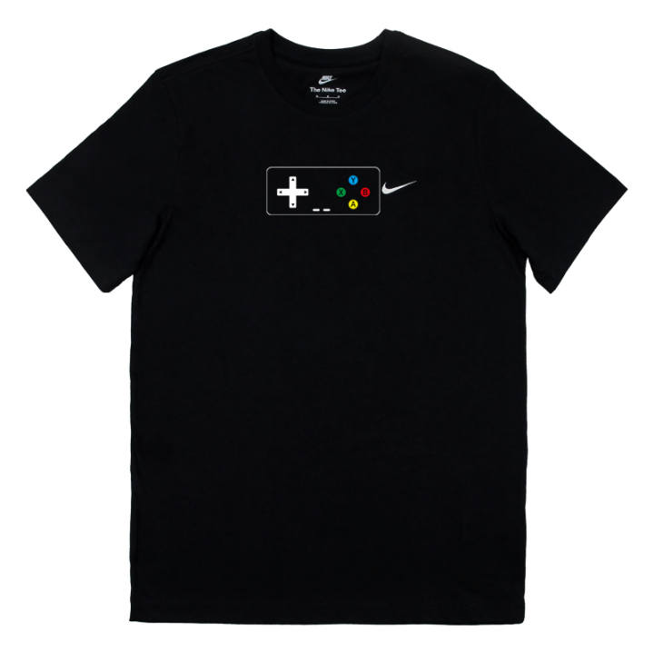Nike Nike Sportswear T Shirts Unisex Black Crew Neck Moderate Straight Fit