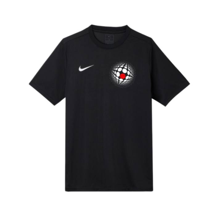 Nike Nike T Shirts Unisex Black Crew Neck Moderate Straight Fit