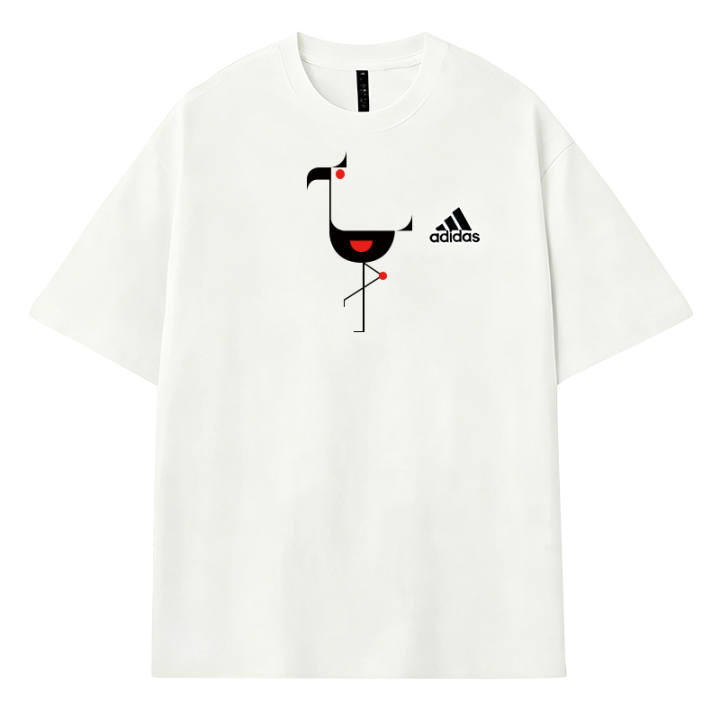Adidas Adidas MUST HAVES T Shirts Unisex Ecru Crew Neck Thin