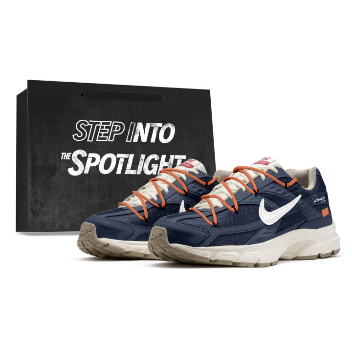 Nike Nike Initiator Running Shoes Unisex Low Top Blue Brown White