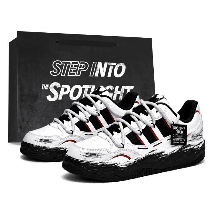 Adidas Adidas LITE SHUFFLE Skateboard Shoes Unisex Low Top Black, Red