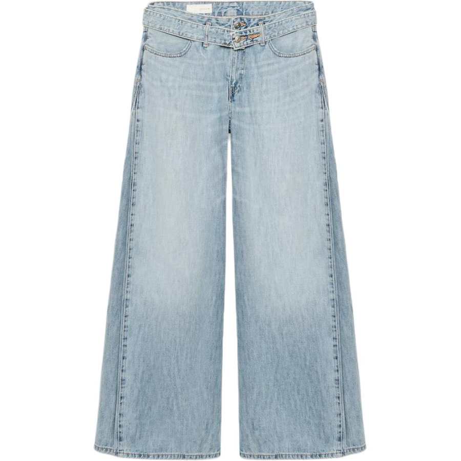 ZARA Trf Jeans Women's Blue Moderate