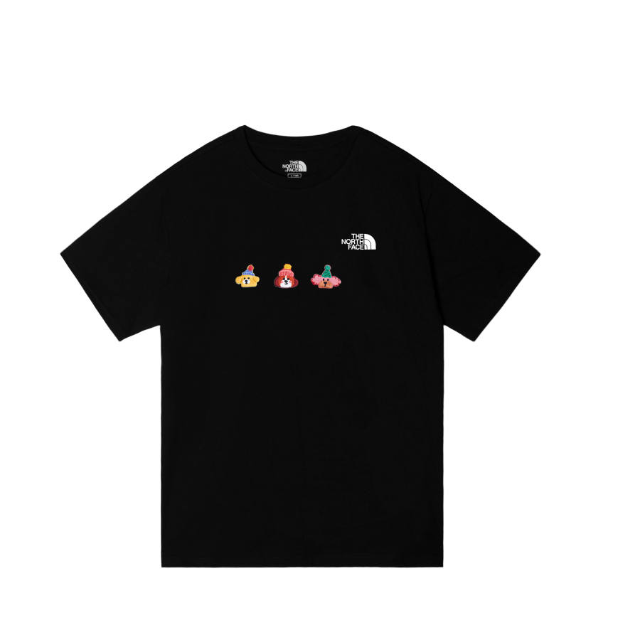 THE NORTH FACE T Shirts Unisex Black Crew Neck