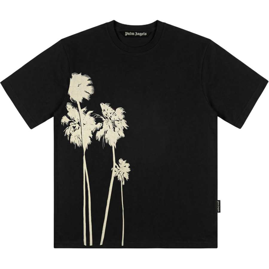 PALM ANGELS T Shirts Unisex Crew Neck Moderate Straight Fit