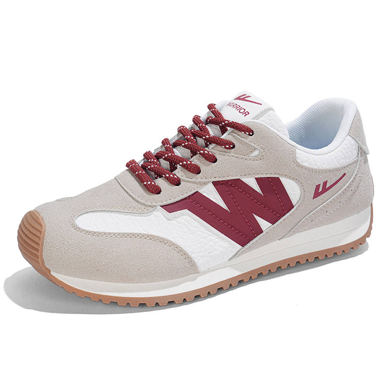 WARRIOR Casual Shoes Women's Low Top Khaki White