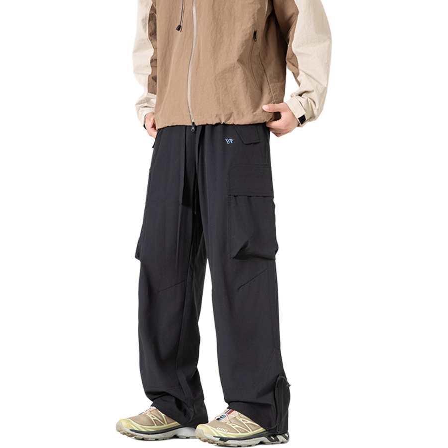 WARRIOR WARRIOR Cargo Pants Unisex Thin Straight Fit Pants