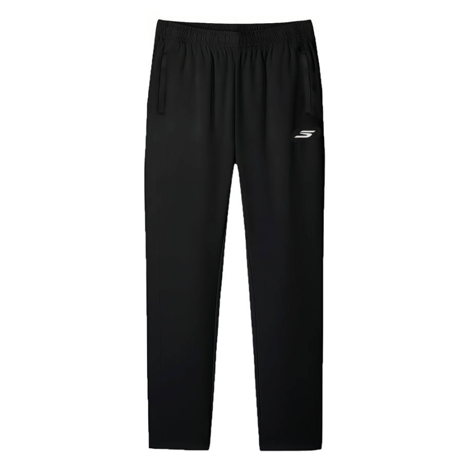 Skechers Sports Pants Unisex Carbon Black Thin Straight Fit Pants