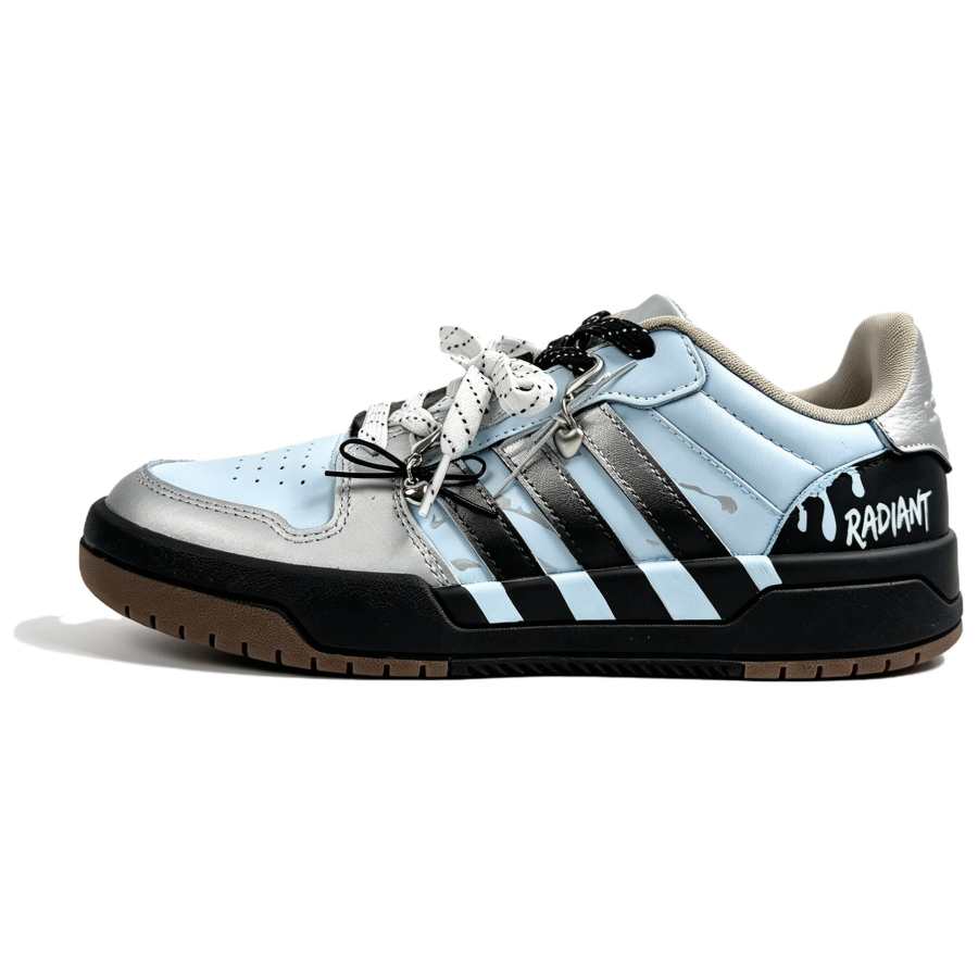 Adidas Adidas ENTRAP Skateboard Shoes Unisex Low Top Blue/Black/Silver