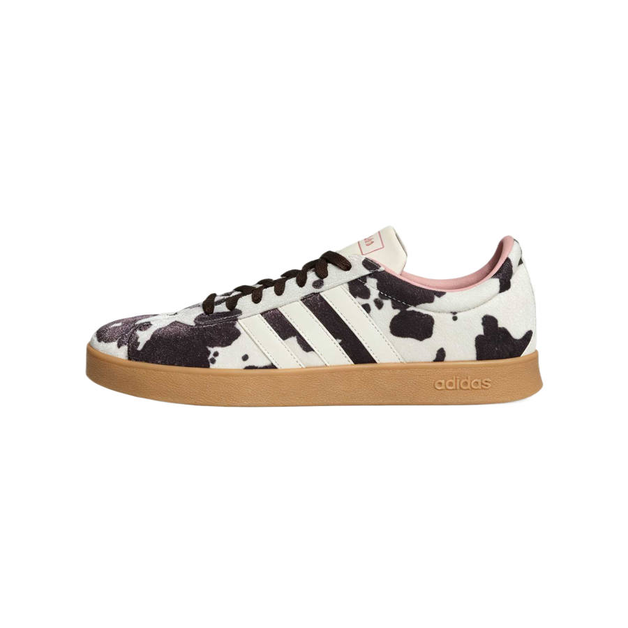 Adidas Adidas VL Court German Army Trainers Unisex Low Top Dark Brown/Jade White/Resin Yellow