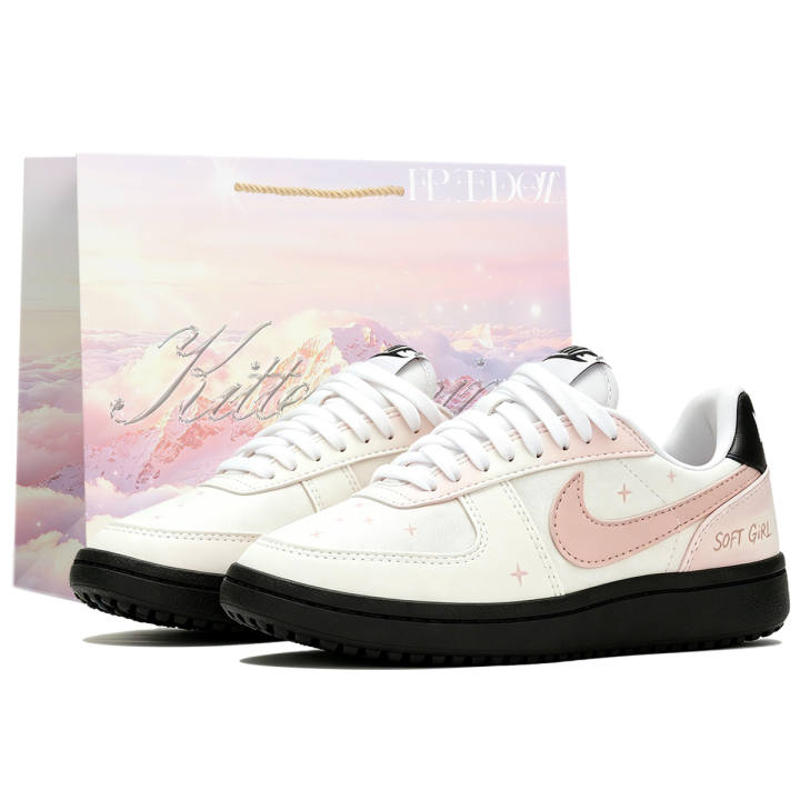 Nike Nike Field General Casual Shoes Women's Low Top Pink/White