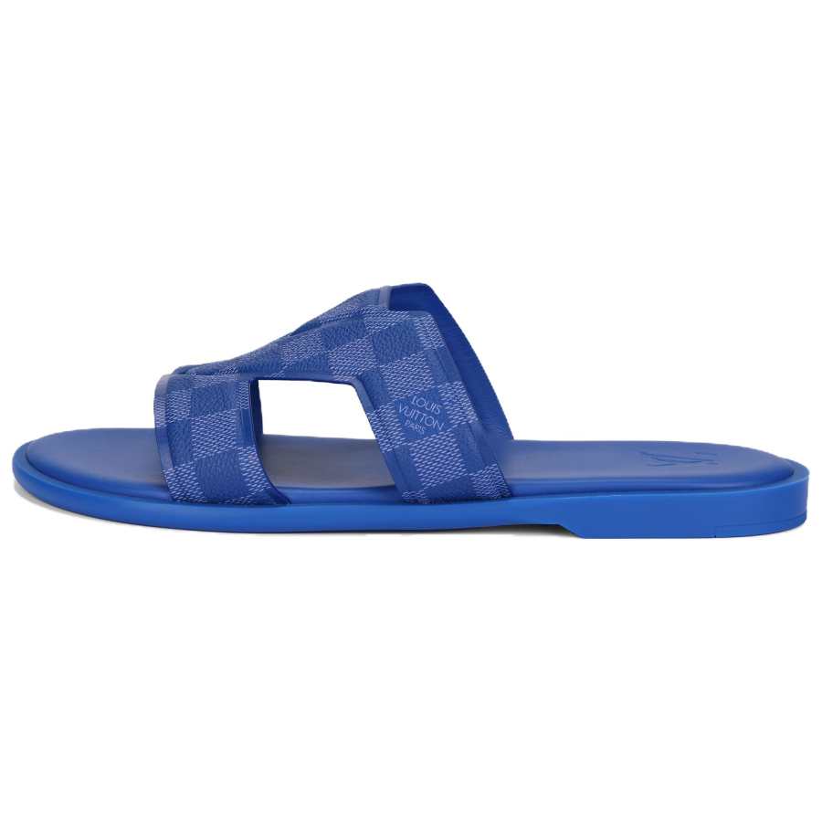 LOUIS VUITTON Oasis Quiet Slide Slippers Men's Sea Blue