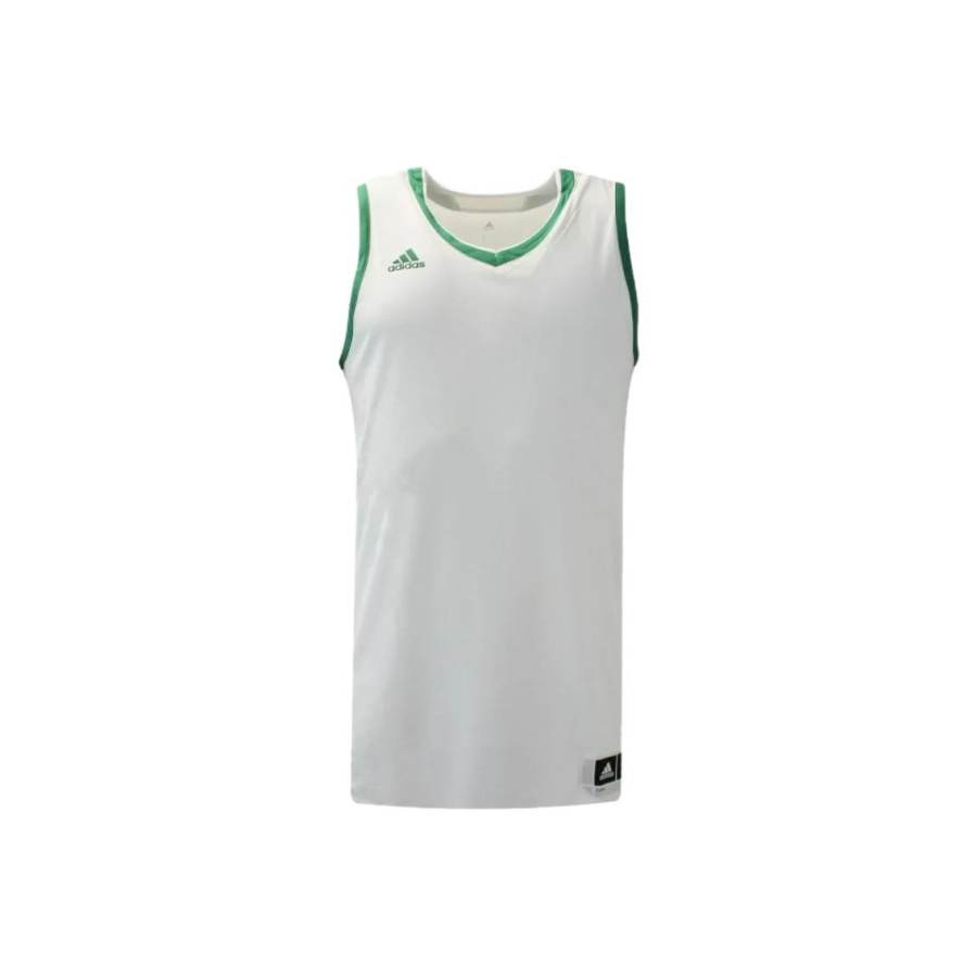 Adidas Adidas Clothing Tank Tops Men's White V Neck Moderate Other