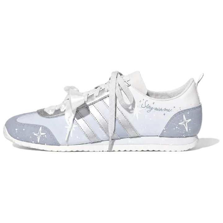 Adidas Adidas VS JOG 2.0 German Army Trainers Unisex Low Top White Blue