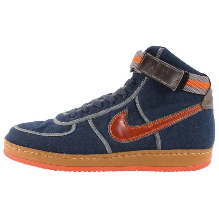 Nike Nike Vandal Skateboard Shoes Men's High Top Dark Blue