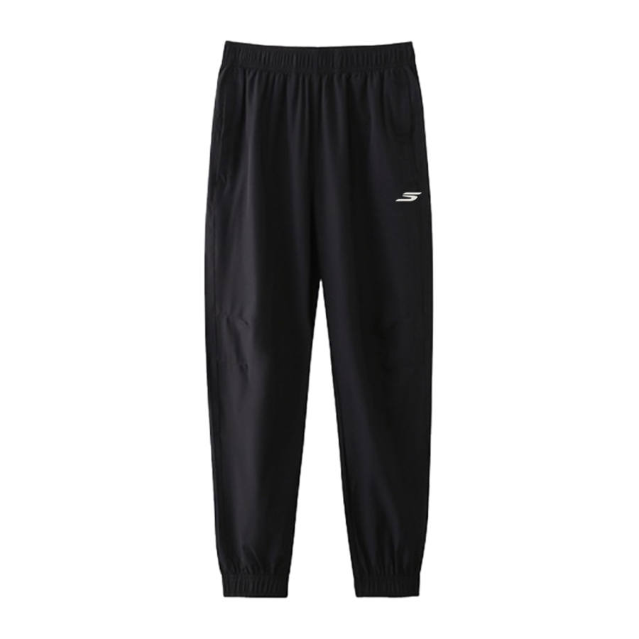 Skechers Knitted Sweatpants Men's Carbon Black Thin Cuffed Pants