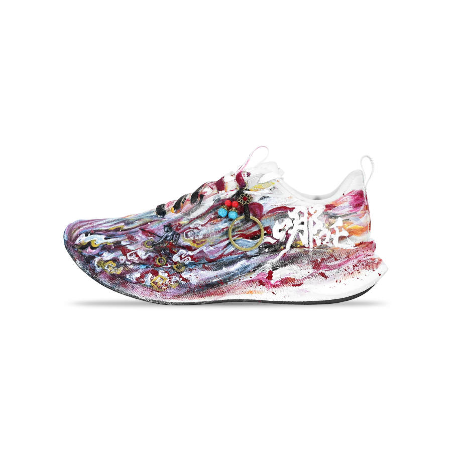 Li-Ning Li Ning Red Hare 9 PRO Running Shoes Unisex Low Top Red