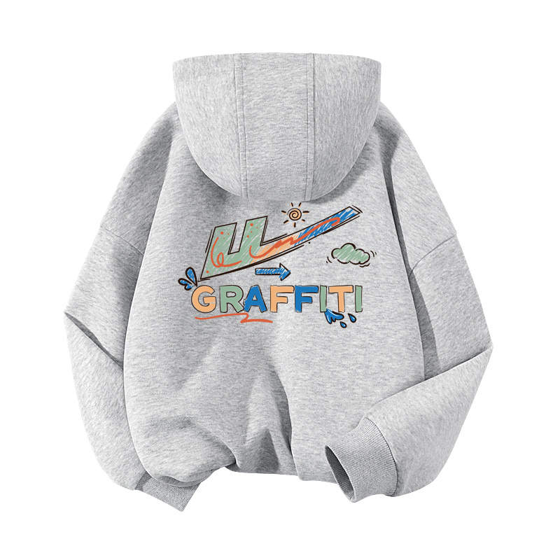 WARRIOR Kids Sweatshirts Hooded Non Detachable Moderate Stretch