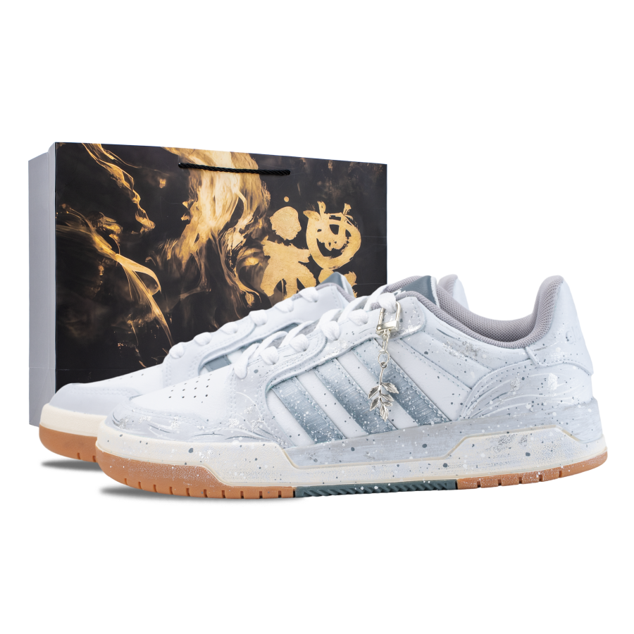 Adidas Adidas ENTRAP Skateboard Shoes Unisex Low Top White/Gray