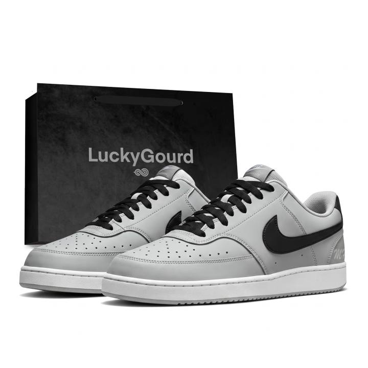 Nike Nike Court Vision Skateboard Shoes Men's Low Top Black