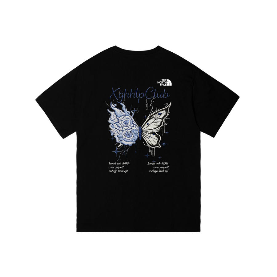 THE NORTH FACE T Shirts Unisex Black Crew Neck