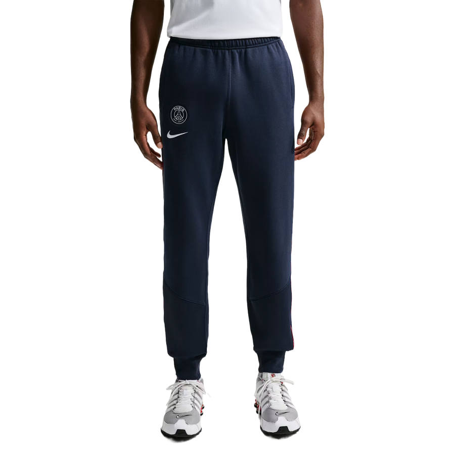 Nike Nike Paris Saint Germain Knitted Sweatpants Men's University Marine/White Moderate Tapered Pants