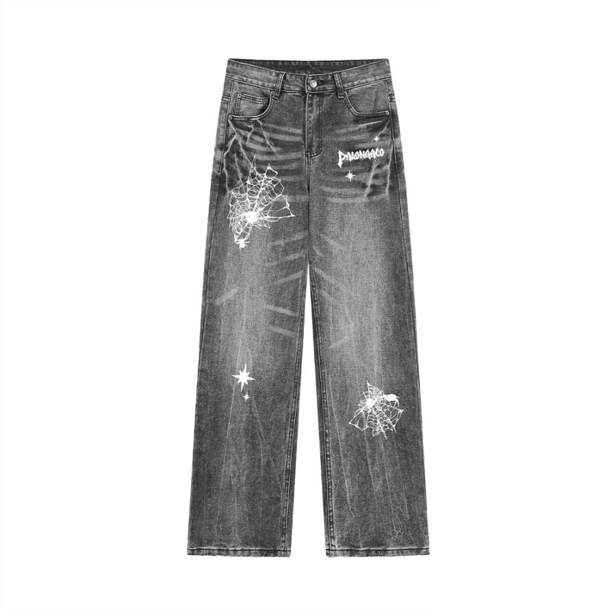 PAL ONGACO Jeans Men's Moderate Wide Leg Pants