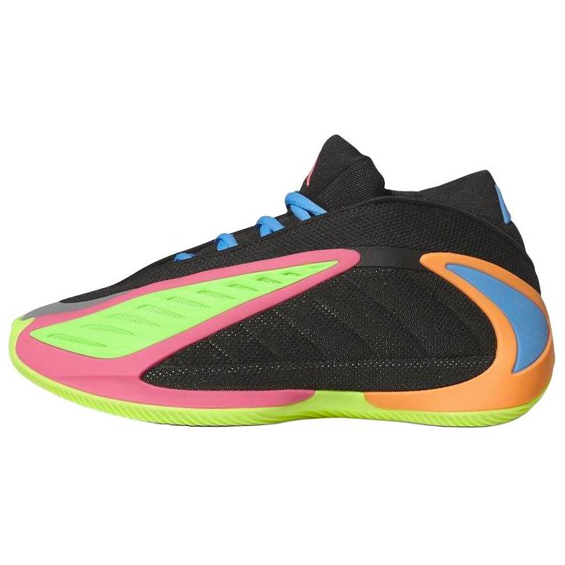 Adidas Adidas AE2 Mid top Children's Basketball Shoes Black Unisex